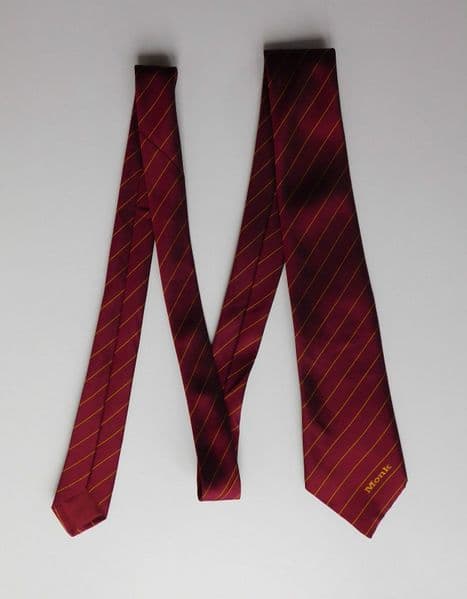 Monk vintage corporate tie logo company work uniform Triad silk ...